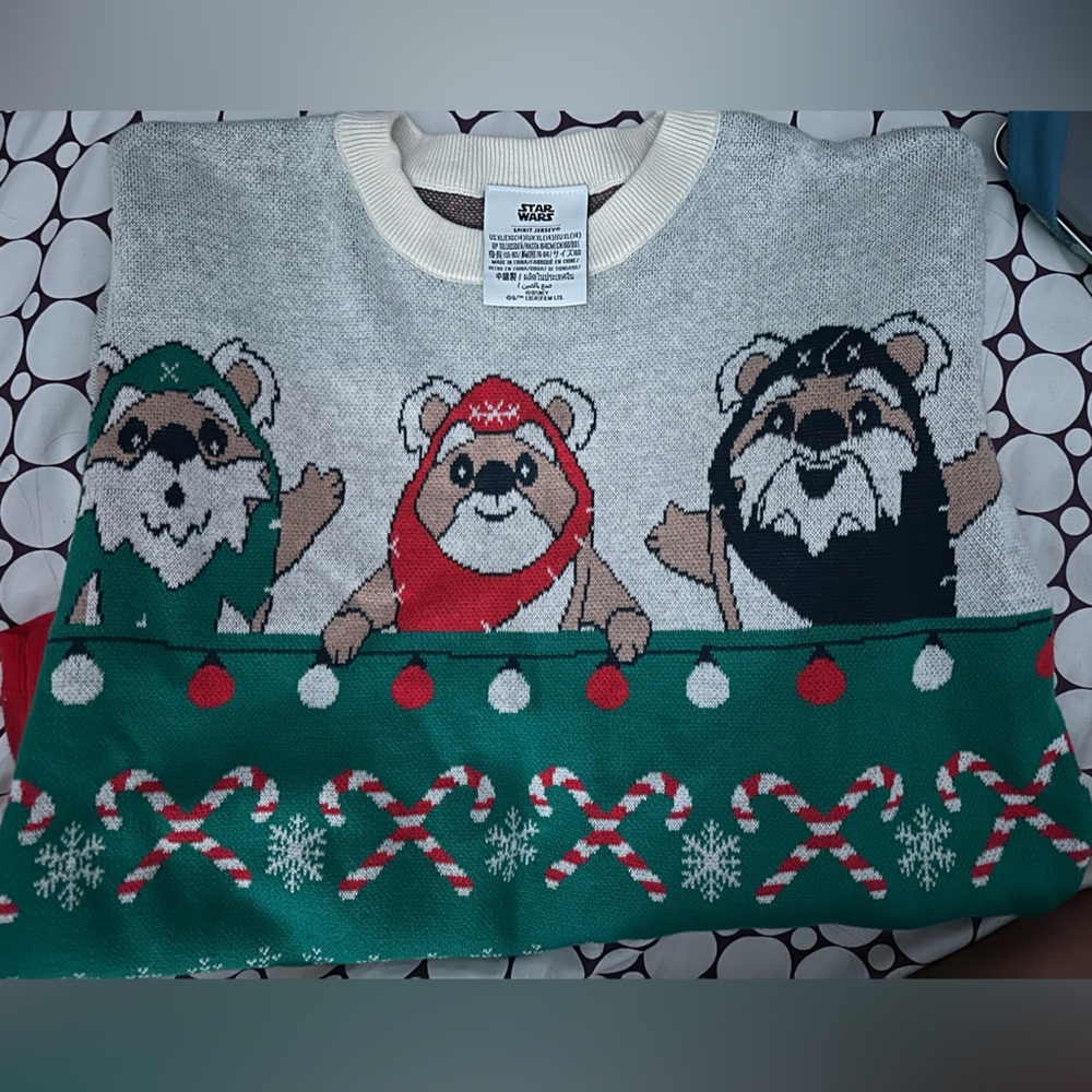Ewok Christmas sweater